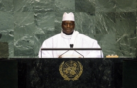 Yahya Jammeh, President of the Gambia