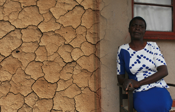 Portrait of Loveness January in Zimbabwe