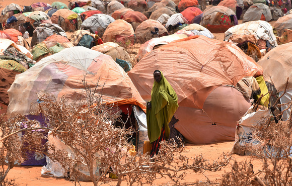 Luglow, outside the southern Somali town of Kismayo, is where people that have lost everything to the drought come to try and find help.